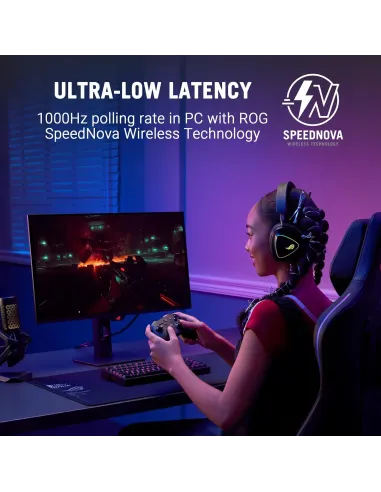 ASUS ROG Raikiri II Xbox Negro: mando para PC y Xbox
