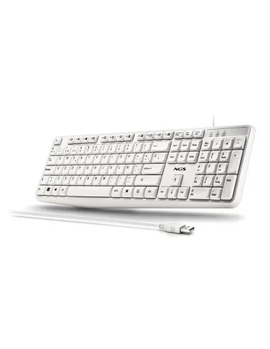 NGS Heritage Teclado USB-A Con 12 Teclas Multimedia