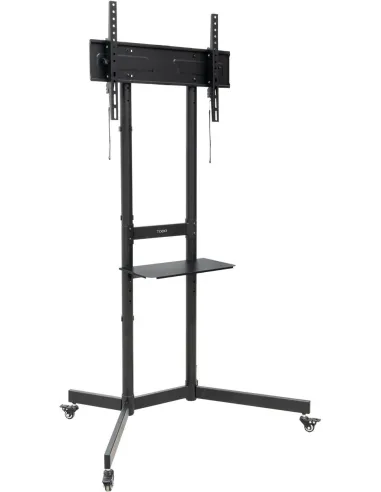 TooQ KEFRÉN FS1150M-B Soporte de Suelo con Ruedas para Pantallas 37"-70" Negro