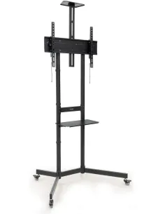 TooQ NEFERTITI FS1151M-B Soporte de Suelo con Ruedas para Pantallas 37"-70" Negro-AISATV0456