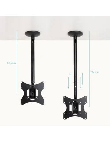 TooQ LPCE2301TSLI-B soporte de techo para TV