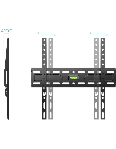 TooQ LP1030F-B soporte fijo de pared para TV 32–75