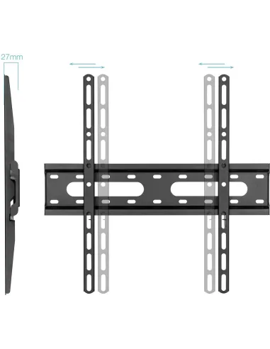 TooQ LP1072F-B soporte fijo pared TV 32-70 negro