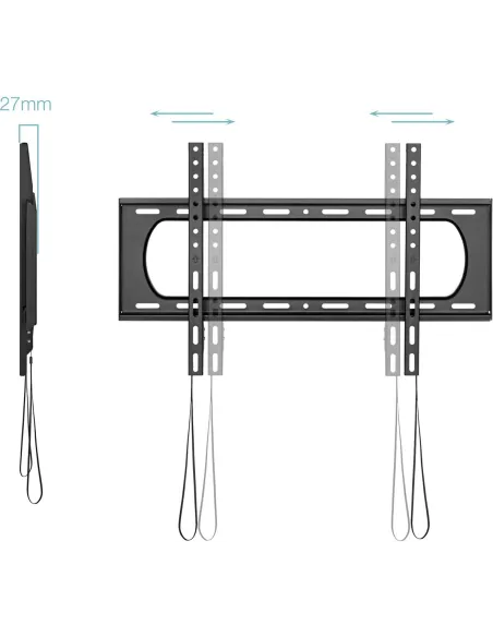 TooQ LP1084F-B soporte fijo pared TV 37–80 negro