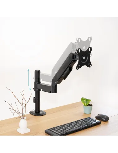 TooQ DB1532TNR-B: brazo de monitor 17”-32” VESA