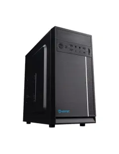 Hiditec Q5 PRO Micro ATX USB-C 3.1 Lector SD Compacta Negra con fuente de Alimentación de 500W-ICACSM0911
