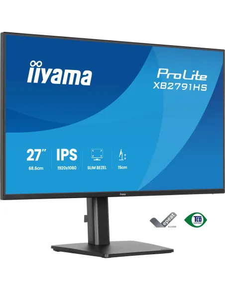 Monitor iiyama ProLite XB2791HS-B1 27" , ergonomía y 120 Hz
