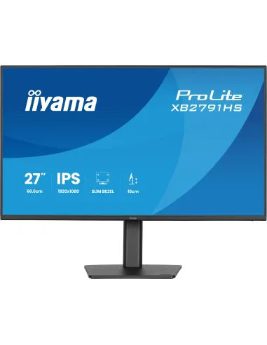 Monitor iiyama ProLite XB2791HS-B1 27" , ergonomía y 120 Hz