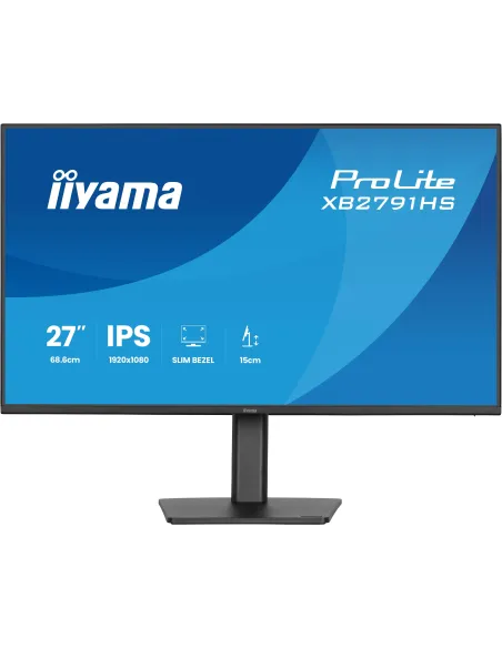 Monitor iiyama ProLite XB2791HS-B1 27" , ergonomía y 120 Hz