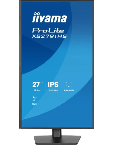 Monitor iiyama ProLite XB2791HS-B1 27" , ergonomía y 120 Hz