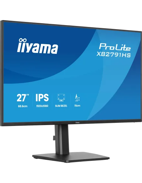 Monitor iiyama ProLite XB2791HS-B1 27" , ergonomía y 120 Hz