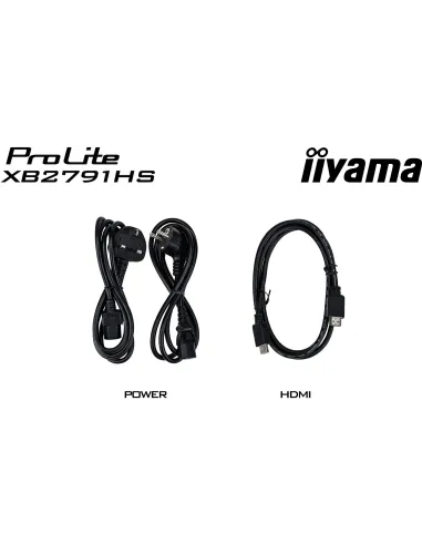 Monitor iiyama ProLite XB2791HS-B1 27" , ergonomía y 120 Hz