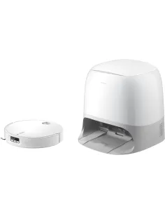 Roborock Qrevo Curv 2 ProX Blanco Robot Aspirador y Fregasuelos con Autovaciado Navegación Avanzada 25.000 Pa Control por Voz-1406064