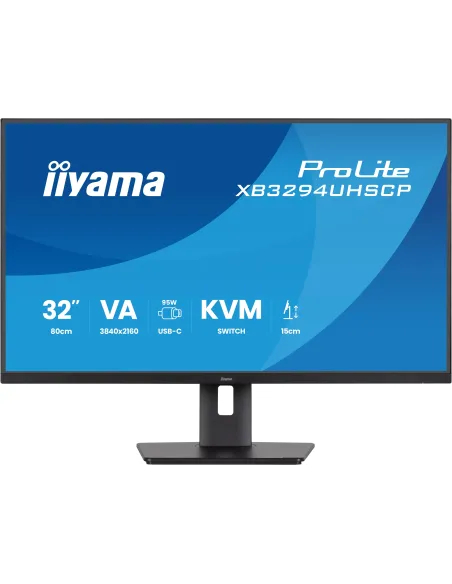 iiyama ProLite XB3294UHSCP-B131.5" VA 4K Ultra HD HDMI con Altavoces