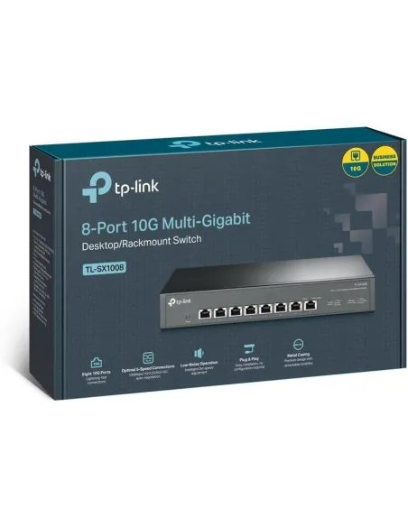 TP-Link TL-SX1008 Switch L2 8 Puertos Gigabit 10G