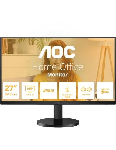 AOC U27B3AF 27" LED IPS UltraHD 4K, Altavoces, Altura Ajustable
