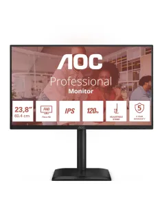 AOC 24E4U 23.8" LED IPS Full HD 120Hz Ajuste altura FreeSync USB Altavoces