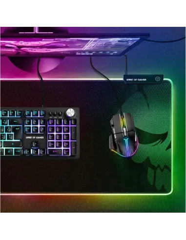 Spirit of Gamer Darkskull RGB XXL: 80×30 con luz 360°