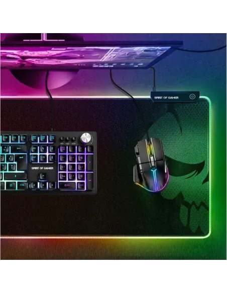 Spirit of Gamer Darkskull RGB XXL: 80×30 con luz 360°