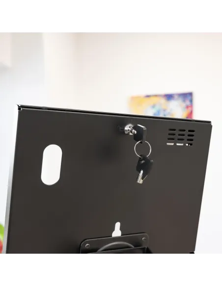 Marco antirrobo TooQ TQATTE2601-L-B de 14,6" para VESA 75x75