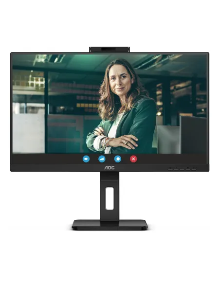 Monitor con webcam y ajuste de altura AOC 24P3QW 24" FullHD