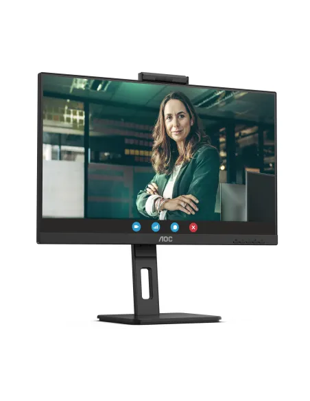 Monitor con webcam y ajuste de altura AOC 24P3QW 24" FullHD