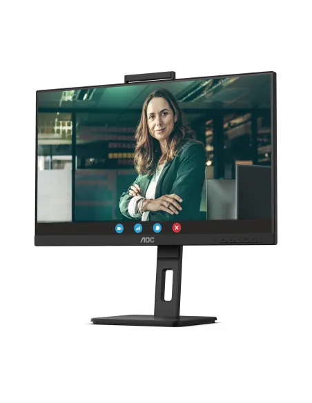 Monitor con webcam y ajuste de altura AOC 24P3QW 24" FullHD