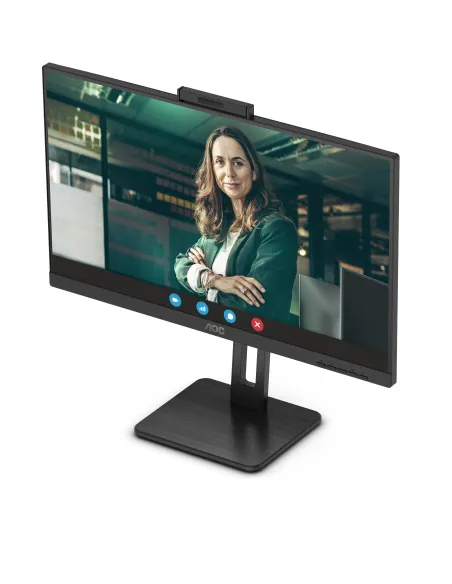 Monitor con webcam y ajuste de altura AOC 24P3QW 24" FullHD