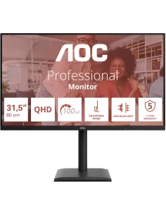 AOC Q32E4U 31,5" Quad HD 100 Hz IPS 4 ms HAS USB Hub Altavoces-MONI64973