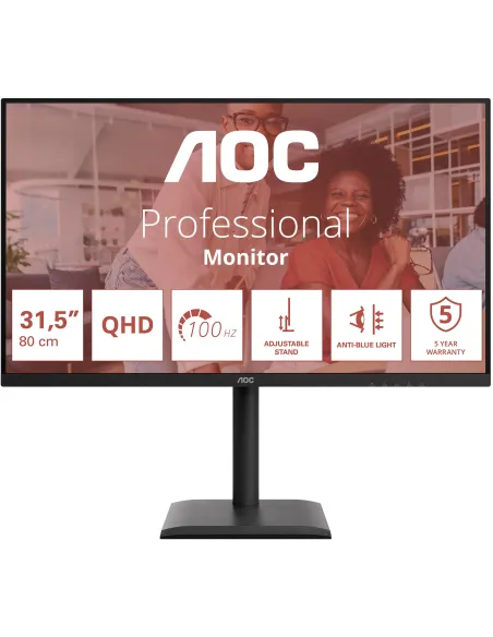 AOC Q32E4U 31,5" Quad HD 100 Hz IPS 4 ms HAS USB Hub Altavoces