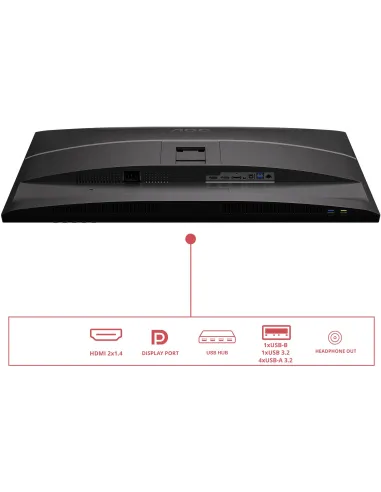 Monitor AOC Q32E4U 31,5" QHD IPS 100 Hz para oficina