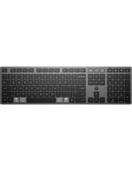 HP Teclado inalámbrico recargable multidispositivo HP 725