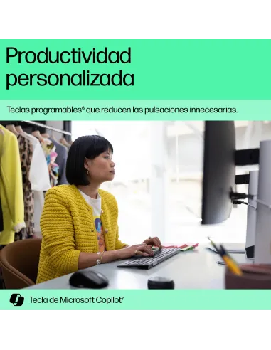HP 725 teclado multidispositivo con carga en 3 min
