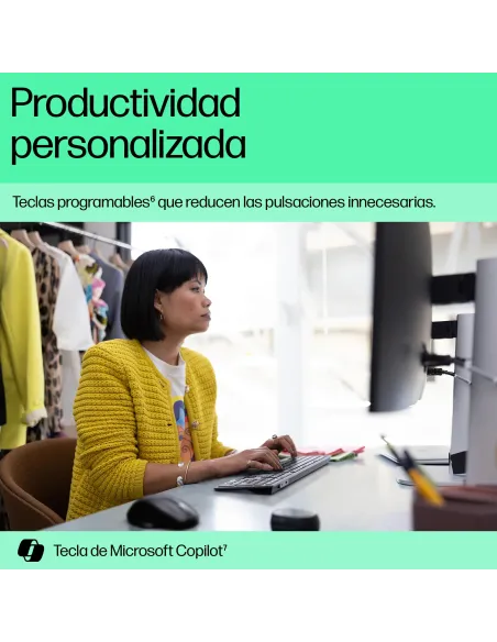 HP 725 teclado multidispositivo con carga en 3 min