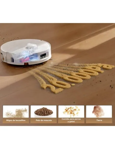 Robot aspirador Roborock Qrevo Curv 2 FlowX con base