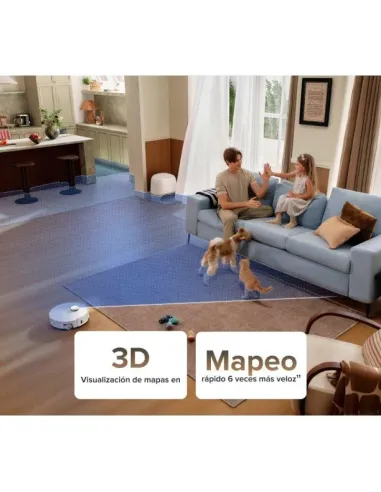 Robot aspirador Roborock Qrevo Curv 2 FlowX con base