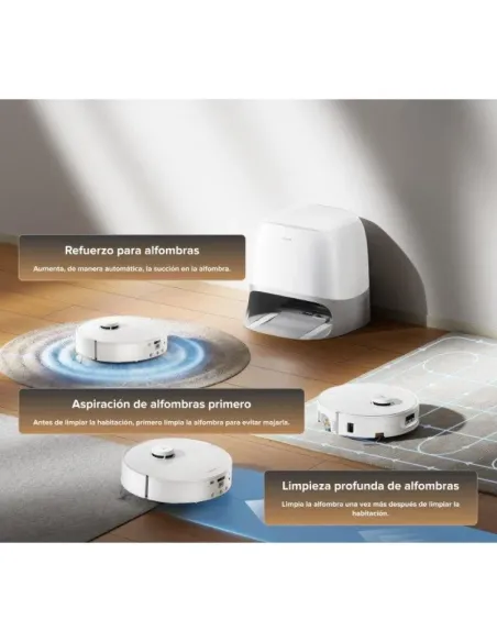 Robot aspirador Roborock Qrevo Curv 2 FlowX con base