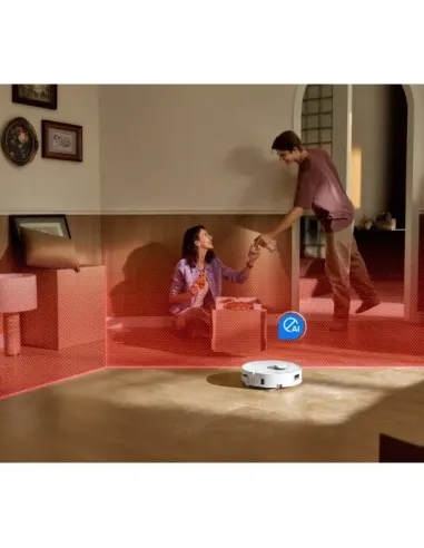 Robot aspirador Roborock Qrevo Curv 2 FlowX con base