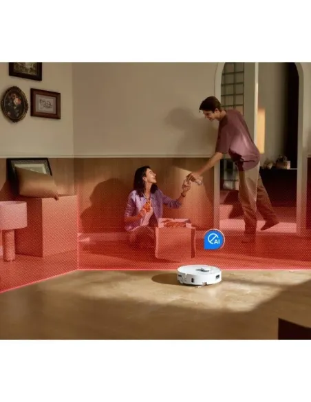 Robot aspirador Roborock Qrevo Curv 2 FlowX con base