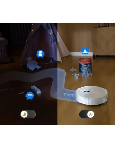 Robot aspirador Roborock Qrevo Curv 2 FlowX con base