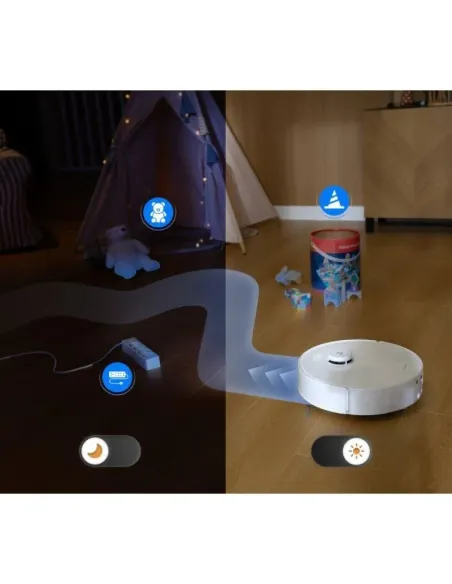 Robot aspirador Roborock Qrevo Curv 2 FlowX con base
