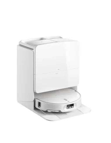 Roborock Qrevo Edge 2 Pro Blanco Robot Aspirador y Fregasuelos con Autovaciado Navegación LiDAR 25.000 Pa Control por Voz IA