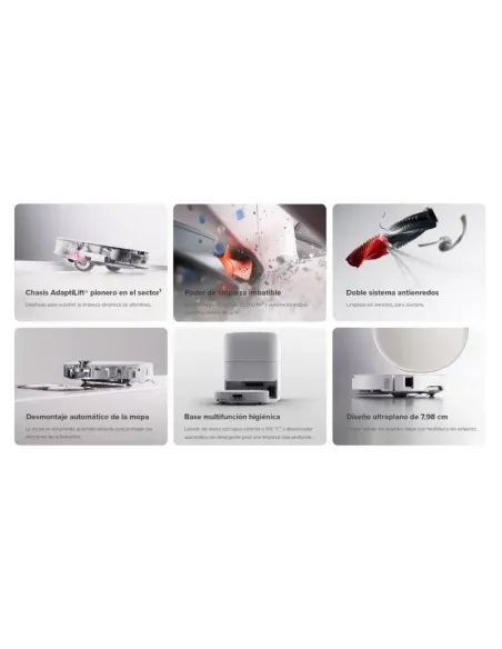 Robot Aspirador y Fregasuelos Roborock Qrevo Edge 2 Pro