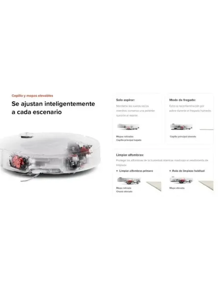 Robot Aspirador y Fregasuelos Roborock Qrevo Edge 2 Pro
