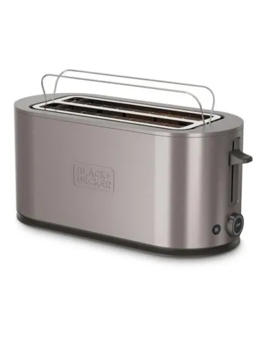 Black & Decker BXTO1501E Tostadora Acero Inoxidable 1500W 2 Ranuras 7 Niveles