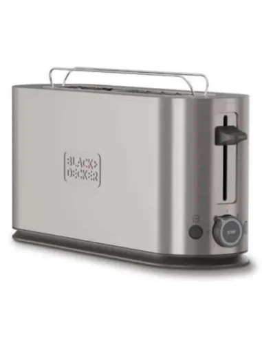 Black & Decker  BXTO1002E Tostadora de Acero Inoxidable 1000 W control 7 niveles