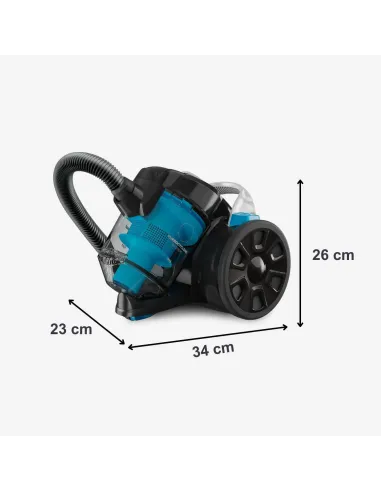 Aspiradora sin Bolsa Black & Decker BXVML701E trineo