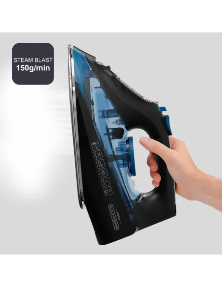 Plancha de Vapor Black & Decker BXIR2606E