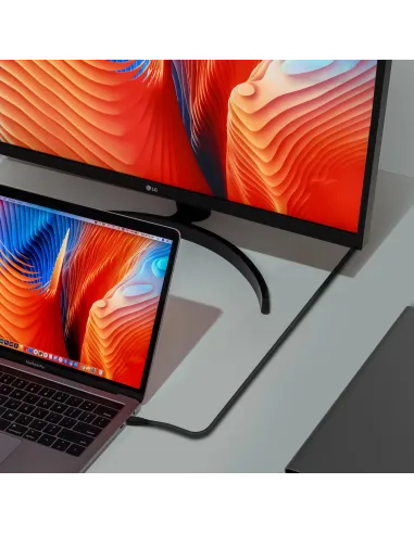 Cable USB-C AISENS A107-0704 20Gbps 100W 2M