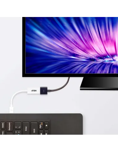 Adaptador Mini DisplayPort a HDMI: ATEN VC980-AT sin drivers